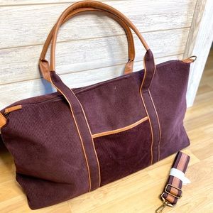 Designer shoe warehouse travel bag
